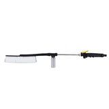 G3/4 High Pressure Power Washer Wand with Brush Adjustable Nozzle Flexible Power Washer Wand for Car Wash - Side View
