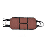 Large Capacity Firewood Storage Bag Basket Oxford Cloth Outdoor Camping Wood Log CarrierBrown