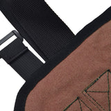 Large Capacity Firewood Storage Bag Basket Oxford Cloth Outdoor Camping Wood Log CarrierBrown