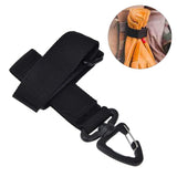 5pcs/set Multi Purpose Glove Hanging Buckle Adjustable Nylon Glove Hook Safety ClipBlack