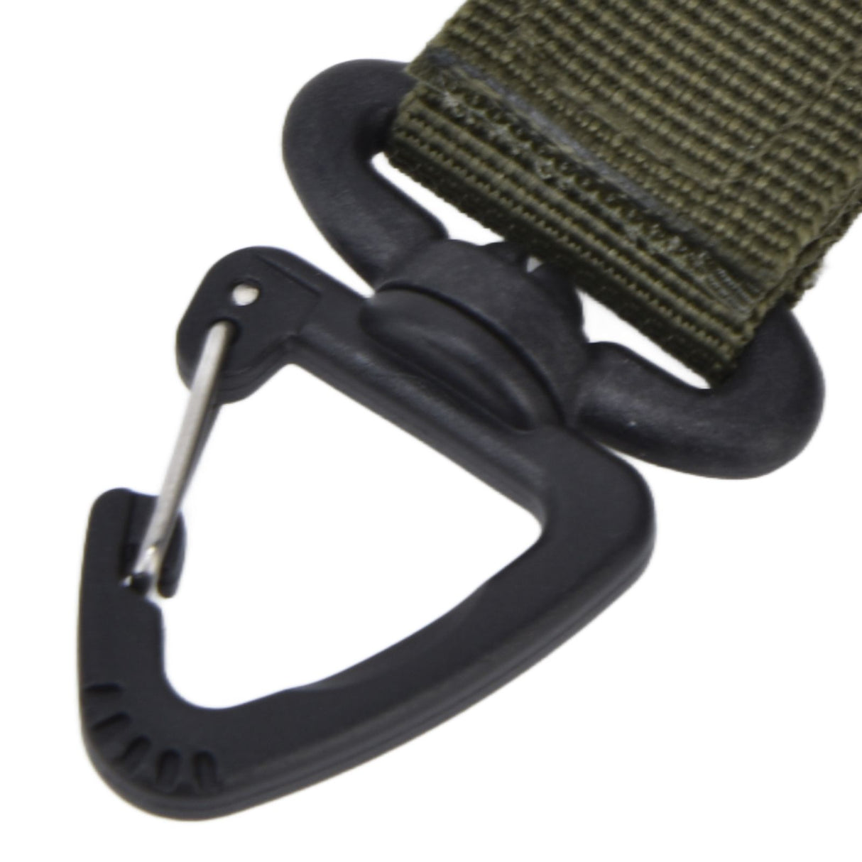 5pcs/set Multi Purpose Glove Hanging Buckle Adjustable Nylon Glove Hook Safety ClipMilitary Green