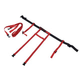 Children Ski Training Safety Ropes Adjustable Outdoor Skiing Harness Safety Shoulder StrapRed