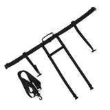 Children Ski Training Safety Ropes Adjustable Outdoor Skiing Harness Safety Shoulder StrapBlack