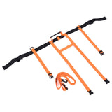 Children Ski Training Safety Ropes Adjustable Outdoor Skiing Harness Safety Shoulder StrapOrange