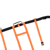 Children Ski Training Safety Ropes Adjustable Outdoor Skiing Harness Safety Shoulder StrapOrange - Extra Image