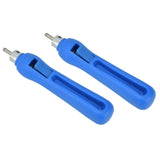 2Pcs Drip Irrigation Hole Punch Tool Plastic Stainless Steel Dripper Holes Punchers 3‑8mm - Side View
