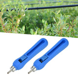 2Pcs Drip Irrigation Hole Punch Tool Plastic Stainless Steel Dripper Holes Punchers 3‑8mm