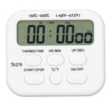 Digital Kitchen Thermometer High Sensitivity Multifunctional Thermometer with Probe Alarm Function for Grilling Baking