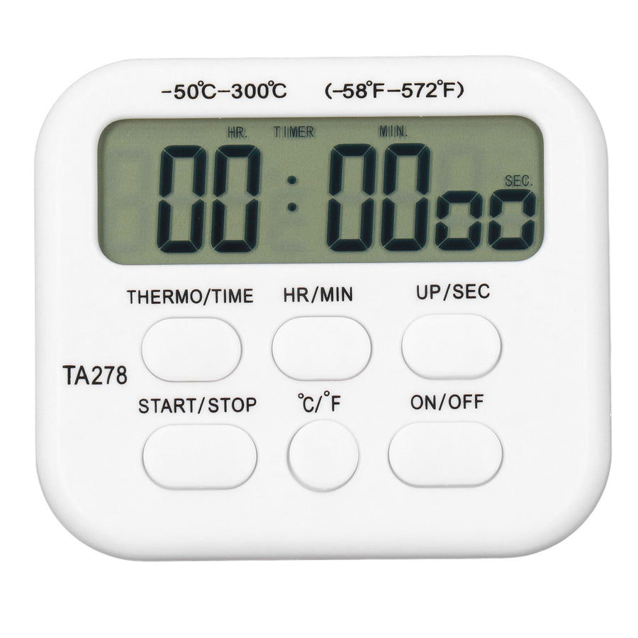 Digital Kitchen Thermometer High Sensitivity Multifunctional Thermometer with Probe Alarm Function for Grilling Baking