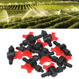 10Pcs Barbed Ball Valve 5/8inch Adjustable Prevent Leakage Drip Irrigation Switch Valve for Irrigation