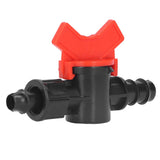 10Pcs Barbed Ball Valve 5/8inch Adjustable Prevent Leakage Drip Irrigation Switch Valve for Irrigation