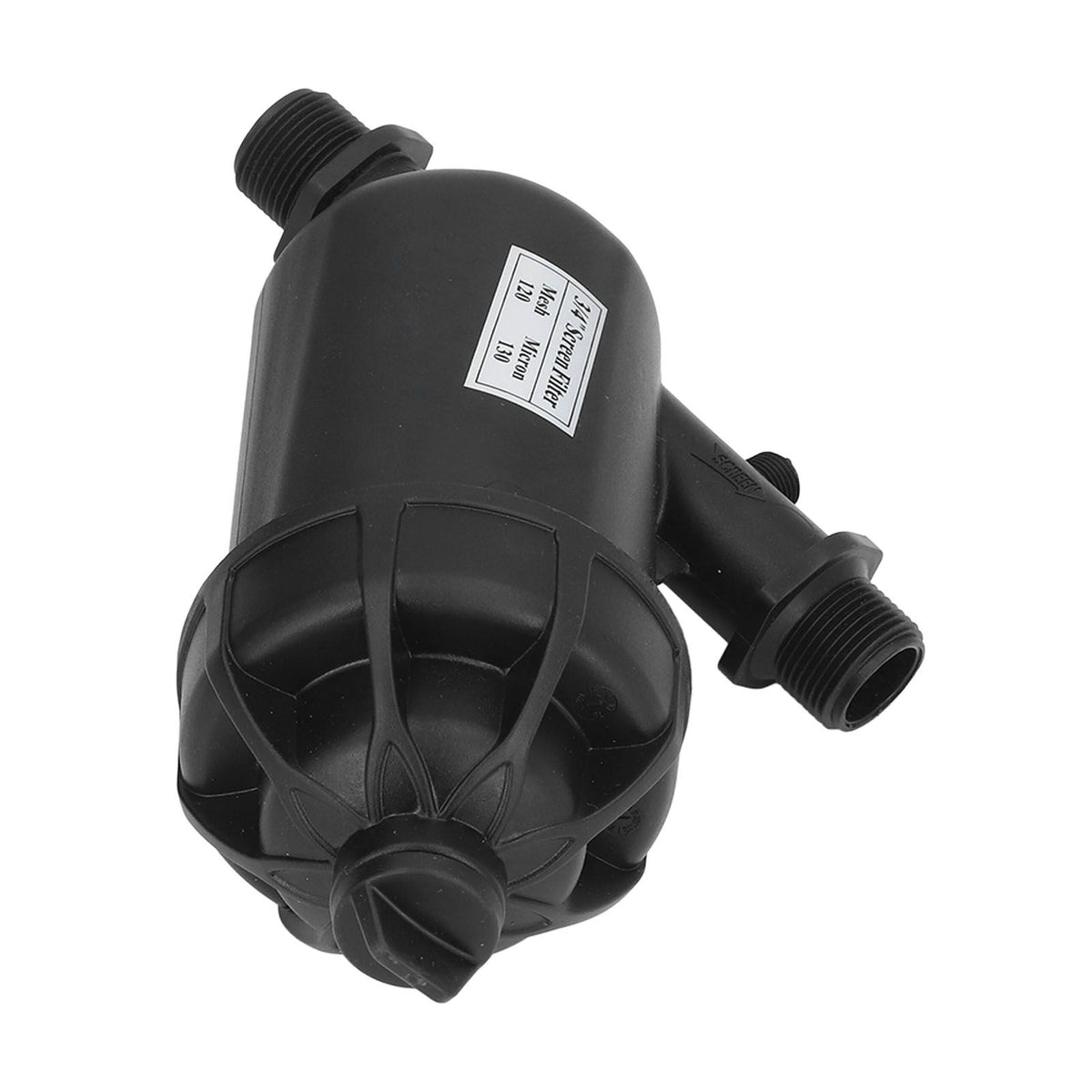 G3/4 Inch Male Thread Screen Irrigation Filter 120 Mesh Drip Irrigation Filter for Garden Greenhouse