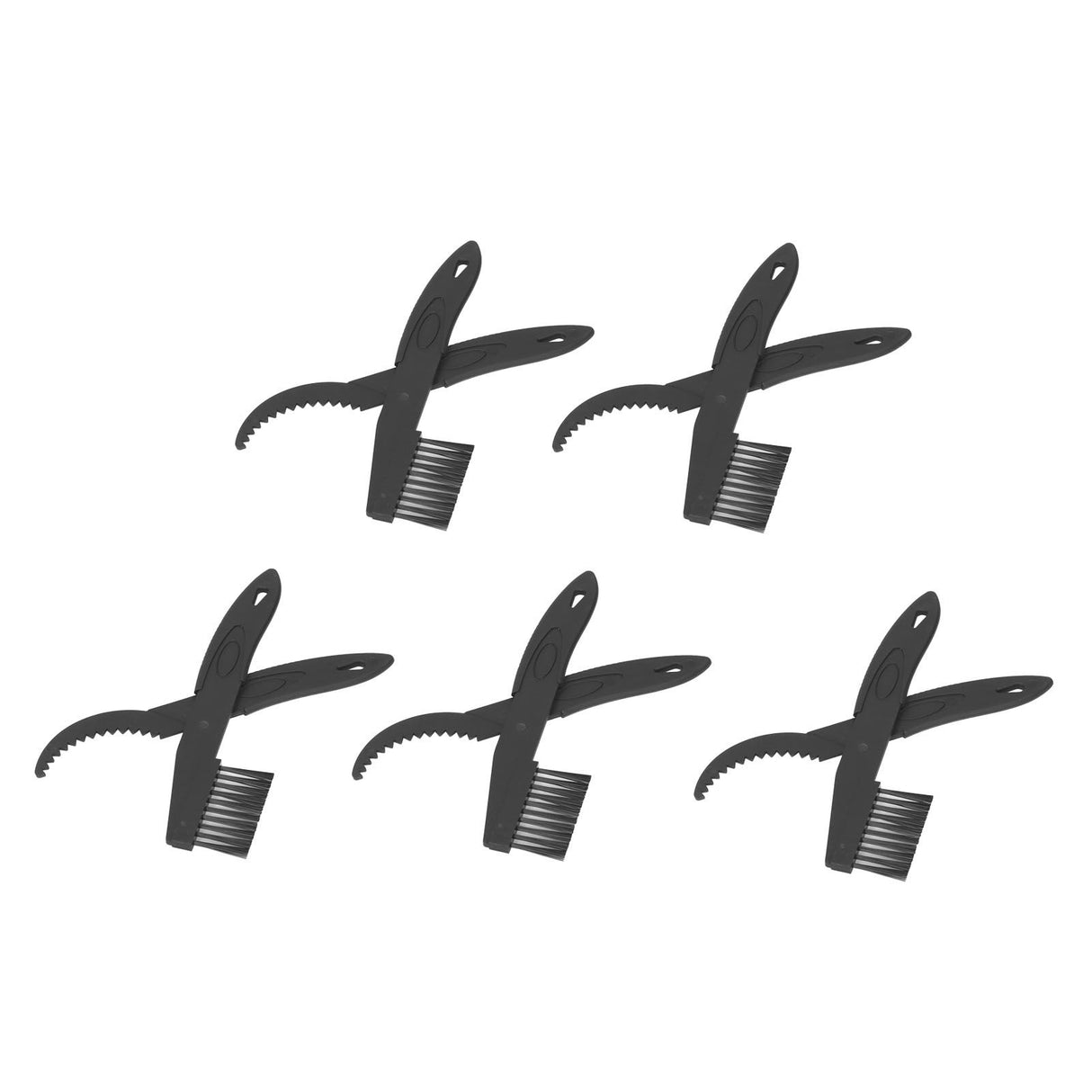 5 Sets Bike Chain Brush Mountain Motorcycle Bicycle Chain Crankset Cleaning Brush Practical Tools