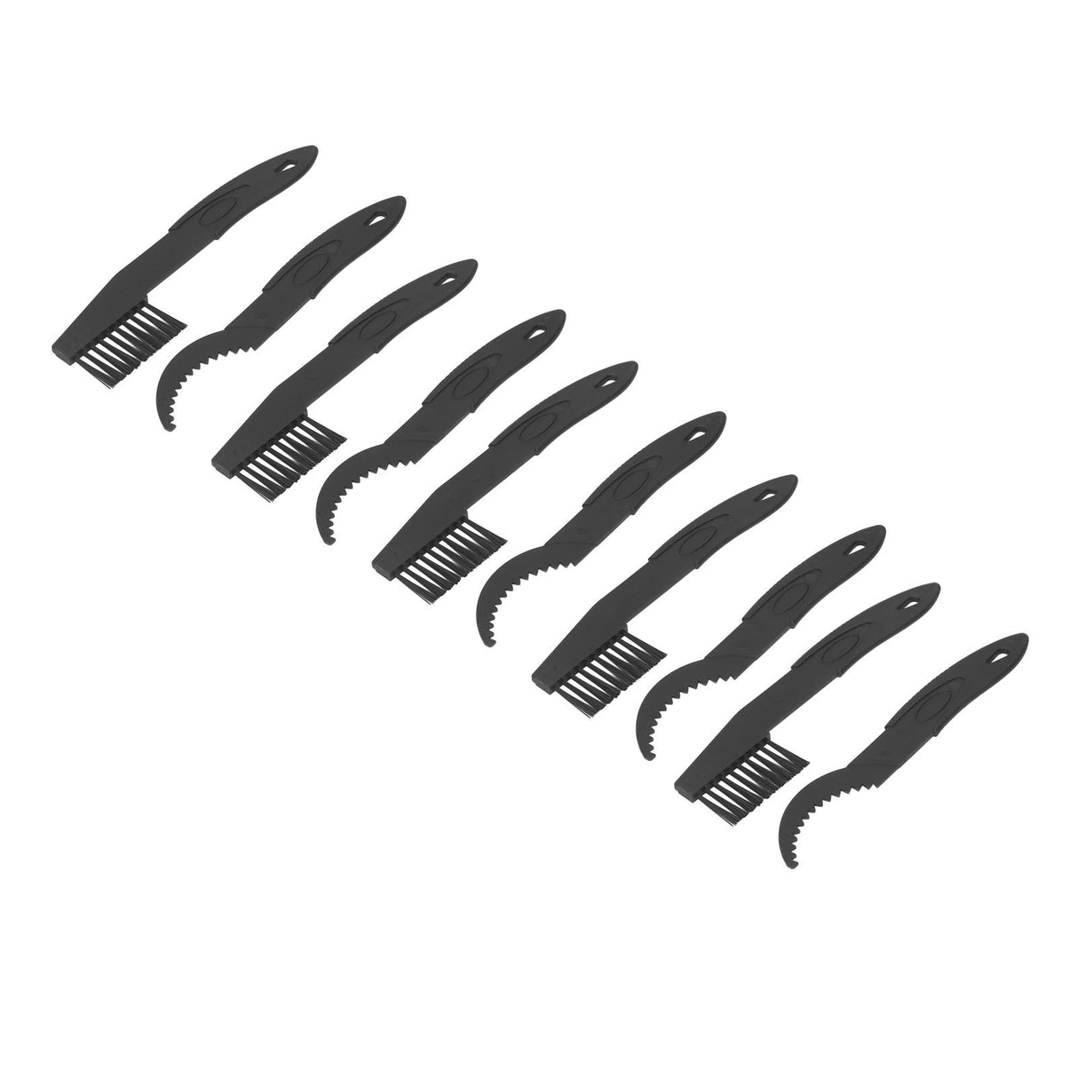5 Sets Bike Chain Brush Mountain Motorcycle Bicycle Chain Crankset Cleaning Brush Practical Tools
