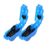 2Pcs Bicycle Chain Cleaning Tool Bike Chain Scrubber Cleaner Brush Tool Bicycle Maintenance Tool
