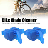 2Pcs Bicycle Chain Cleaning Tool Bike Chain Scrubber Cleaner Brush Tool Bicycle Maintenance Tool