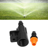 15sets Hose Connector G1/2 Inch Female Thread Rotating Sprinkler Adapter Bracket for 8/12 Distribution Tubing Hose