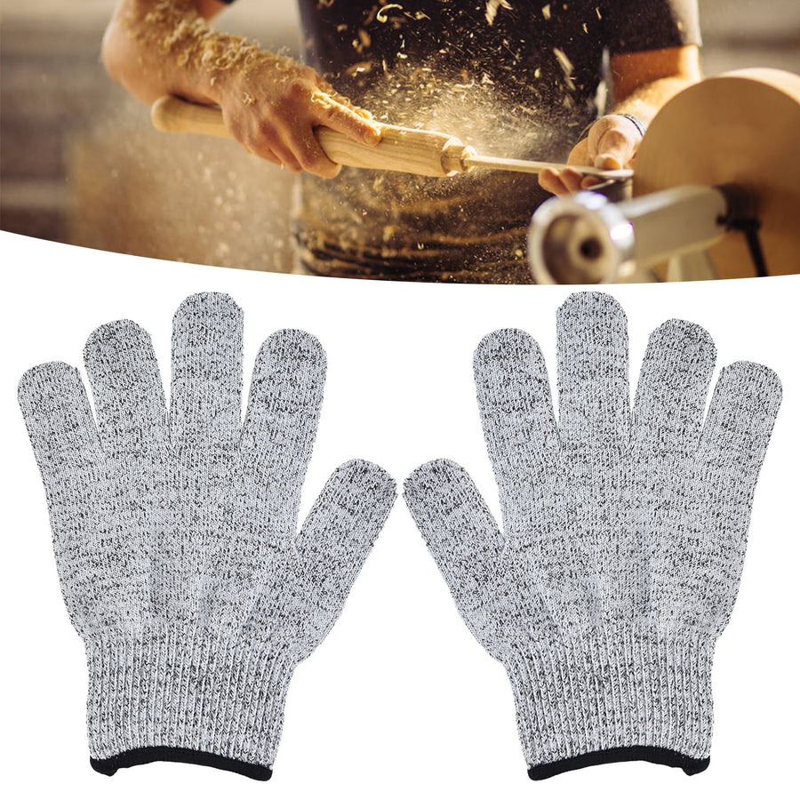 Gardening Gloves Long Cuffs Design Machine Washable Shrinkproof Flexible Cut Resistant Gloves Working GlovesM