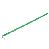 2Pcs ABS Folding Ruler Portable 0.5m Foldable Ruler with Key Ring for Carpentry Laying TilesGreen - Extra Image