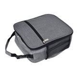 Insulated Lunch Bag Oxford Cloth Camping Lunch Tote Portable Picnic Bag for Outdoor Office - Side View