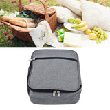 Insulated Lunch Bag Oxford Cloth Camping Lunch Tote Portable Picnic Bag for Outdoor Office