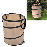 37.8L Collapsible Leaf Trash Can Reinforced Steel Spring Oxford Cloth Collapsible Container Small Size - Extra Image