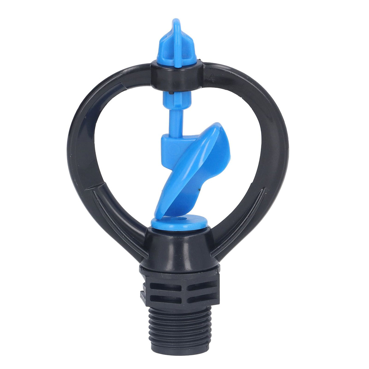 15Pcs Lawn Sprinkler Nozzle G1/2 External Thread 360° Automatic Rotation Mid Range for Lawn Garden Watering IrrigationImpeller Nozzle