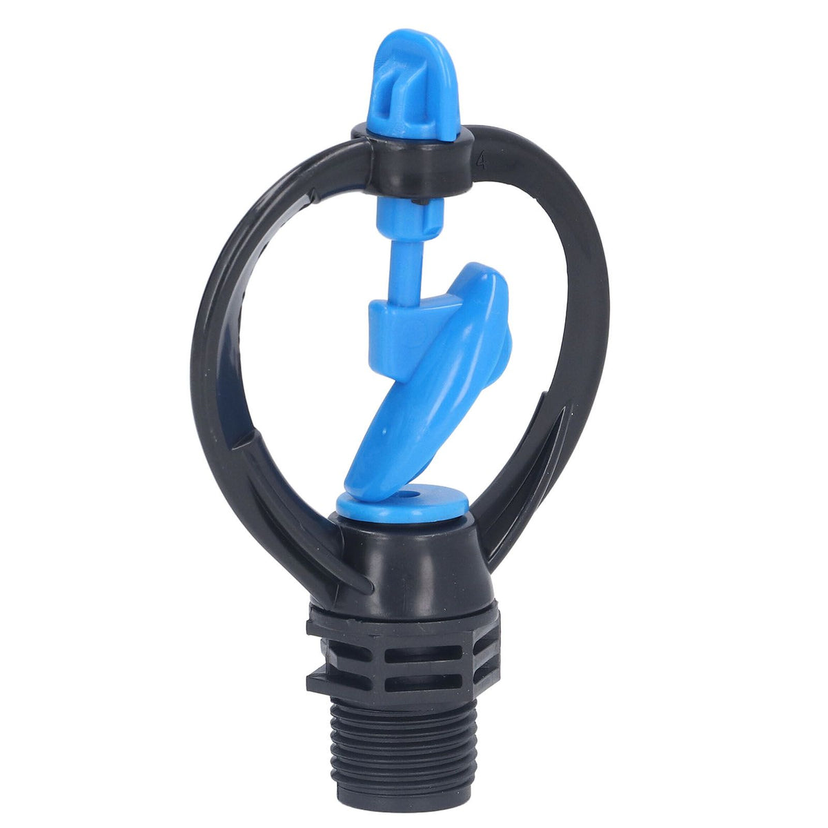 15Pcs Lawn Sprinkler Nozzle G1/2 External Thread 360° Automatic Rotation Mid Range for Lawn Garden Watering IrrigationImpeller Nozzle