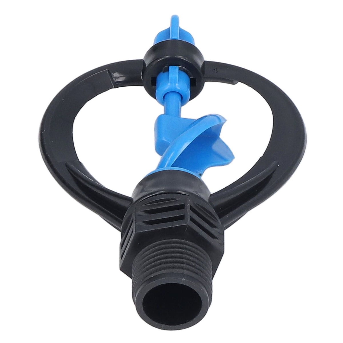 15Pcs Lawn Sprinkler Nozzle G1/2 External Thread 360° Automatic Rotation Mid Range for Lawn Garden Watering IrrigationImpeller Nozzle