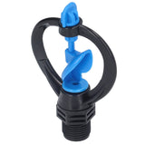 15Pcs Lawn Sprinkler Nozzle G1/2 External Thread 360° Automatic Rotation Mid Range for Lawn Garden Watering IrrigationImpeller Nozzle