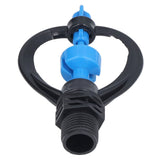 15Pcs Lawn Sprinkler Nozzle G1/2 External Thread 360° Automatic Rotation Mid Range for Lawn Garden Watering IrrigationRound Nozzle - Low Angle
