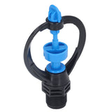 15Pcs Lawn Sprinkler Nozzle G1/2 External Thread 360° Automatic Rotation Mid Range for Lawn Garden Watering IrrigationRound Nozzle - Extra Image