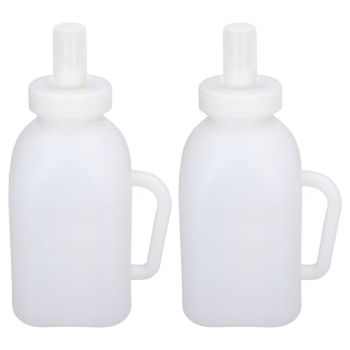 Calf Feeding Bottle 1L Capacity Thick Durable Easy Cleaning Calf Milk Feeder with Detachable Pacifier