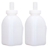 Calf Feeding Bottle 1L Capacity Thick Durable Easy Cleaning Calf Milk Feeder with Detachable Pacifier - 45-Degree Angle