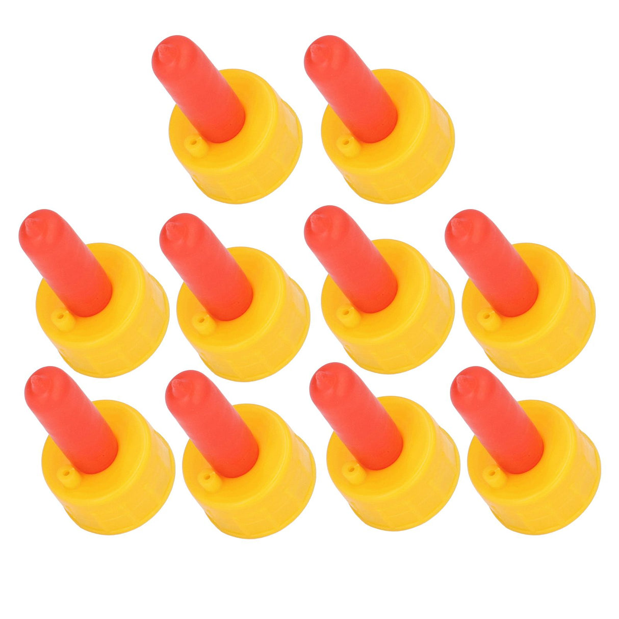 10Pcs Lamb Milk Drink Nipple Sheep Nursing Feeder Nipple for Orphaned Small Animal Feed Red