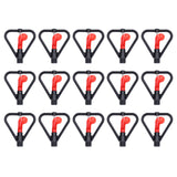 15pcs G1/2in Male Thread Water Sprinkler Rotating Automatic Water Spray Misting Nozzle for Yard Garden Irrigation System