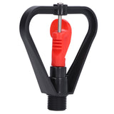 15pcs G1/2in Male Thread Water Sprinkler Rotating Automatic Water Spray Misting Nozzle for Yard Garden Irrigation System - Side View