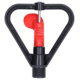 15pcs G1/2in Male Thread Water Sprinkler Rotating Automatic Water Spray Misting Nozzle for Yard Garden Irrigation System