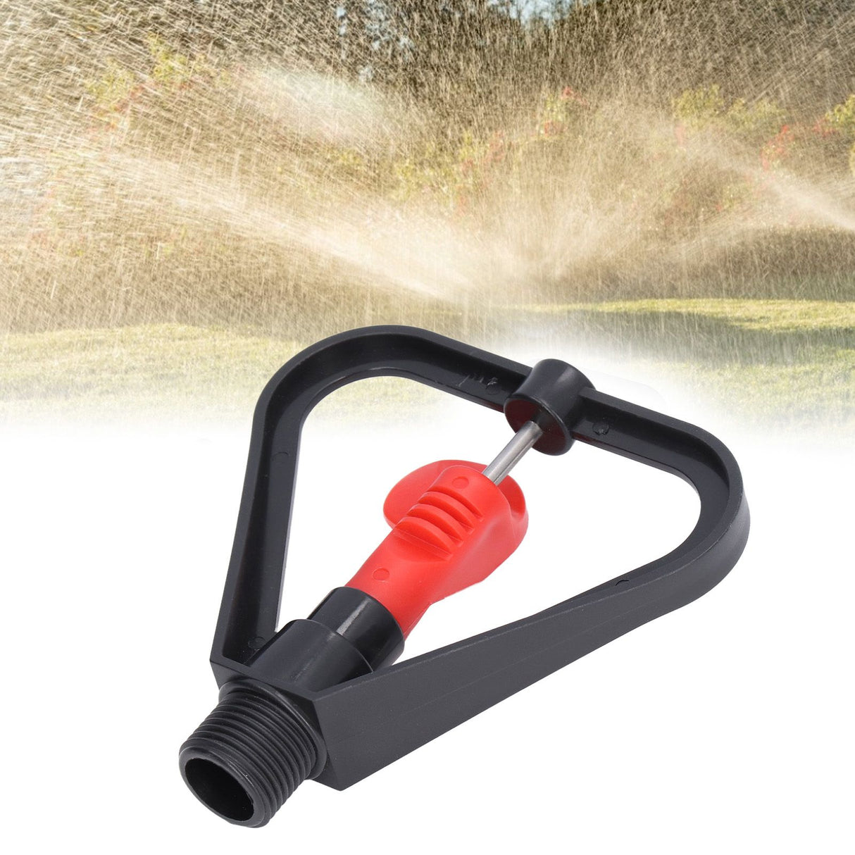 15pcs G1/2in Male Thread Water Sprinkler Rotating Automatic Water Spray Misting Nozzle for Yard Garden Irrigation System