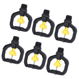 12pcs Rotating Irrigation Sprinkler Plastic Spray Nozzle with G1/2 Male Thread for Garden Yard Lawn - Extra Image