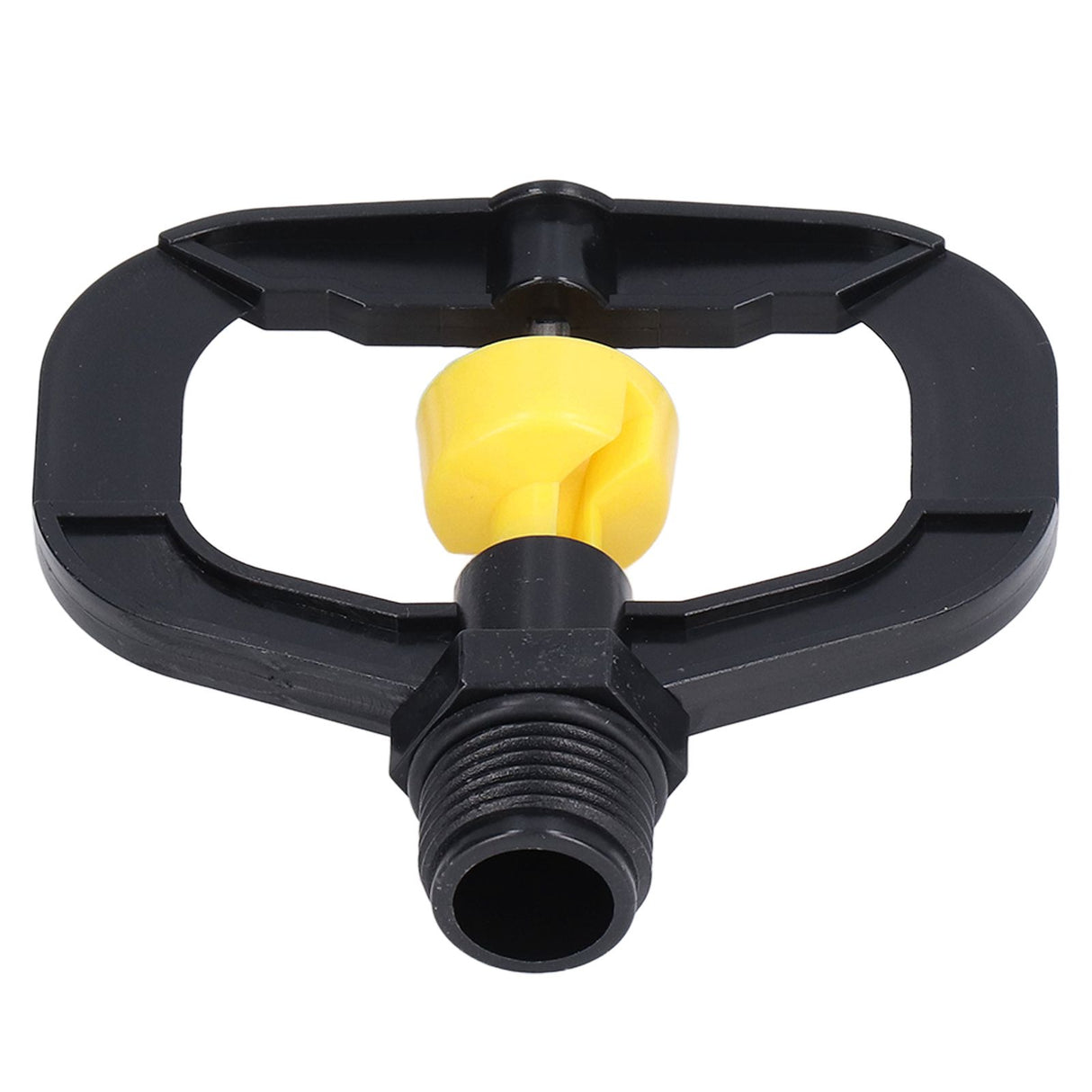 12pcs Rotating Irrigation Sprinkler Plastic Spray Nozzle with G1/2 Male Thread for Garden Yard Lawn