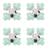 10 Set Cross Misting Spray Nozzle with 4/7mm Joint Micro Irrigation Head for Farmland Garden Sprinklers