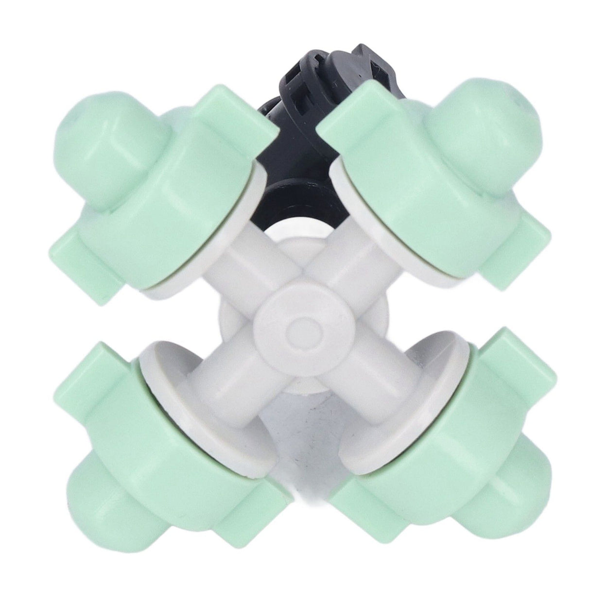 10 Set Cross Misting Spray Nozzle with 4/7mm Joint Micro Irrigation Head for Farmland Garden Sprinklers