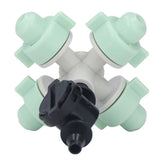 10 Set Cross Misting Spray Nozzle with 4/7mm Joint Micro Irrigation Head for Farmland Garden Sprinklers - Extra Image