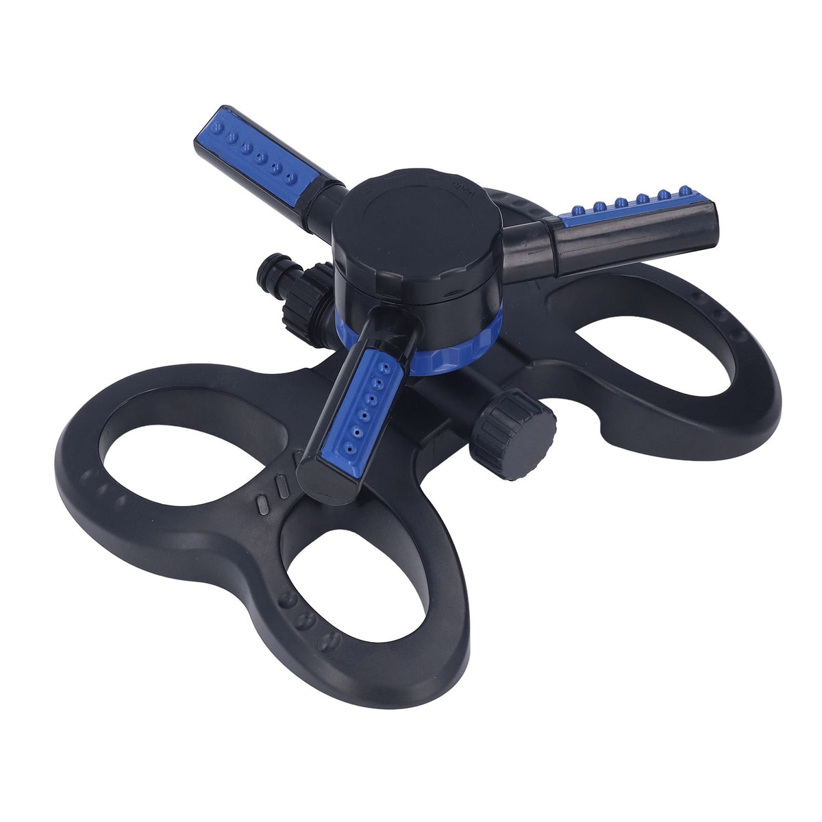 Lawn Sprinkler 360° Automatic Rotation Trifurcate Type with Quick Coupling for Garden Watering Irrigation System