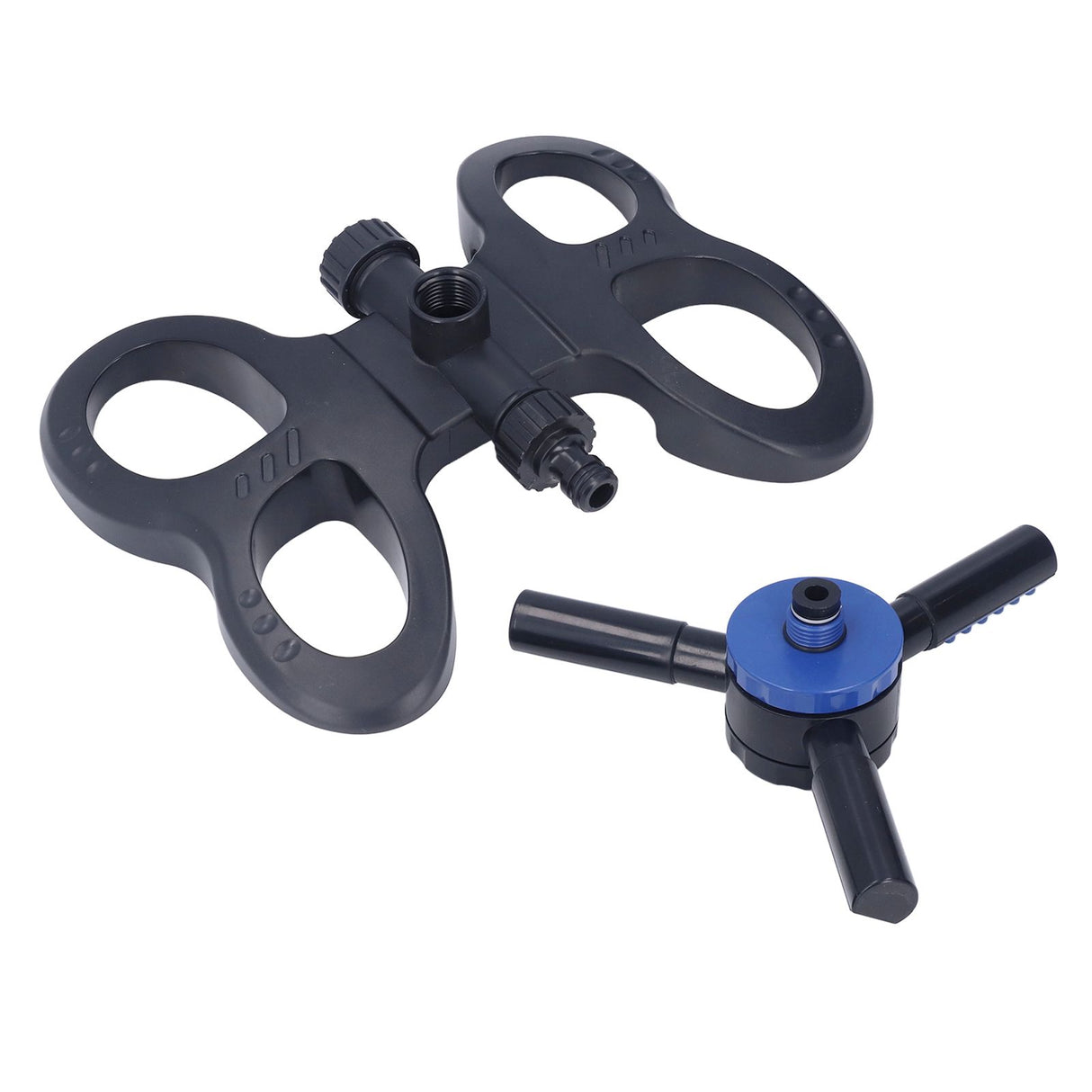 Lawn Sprinkler 360° Automatic Rotation Trifurcate Type with Quick Coupling for Garden Watering Irrigation System