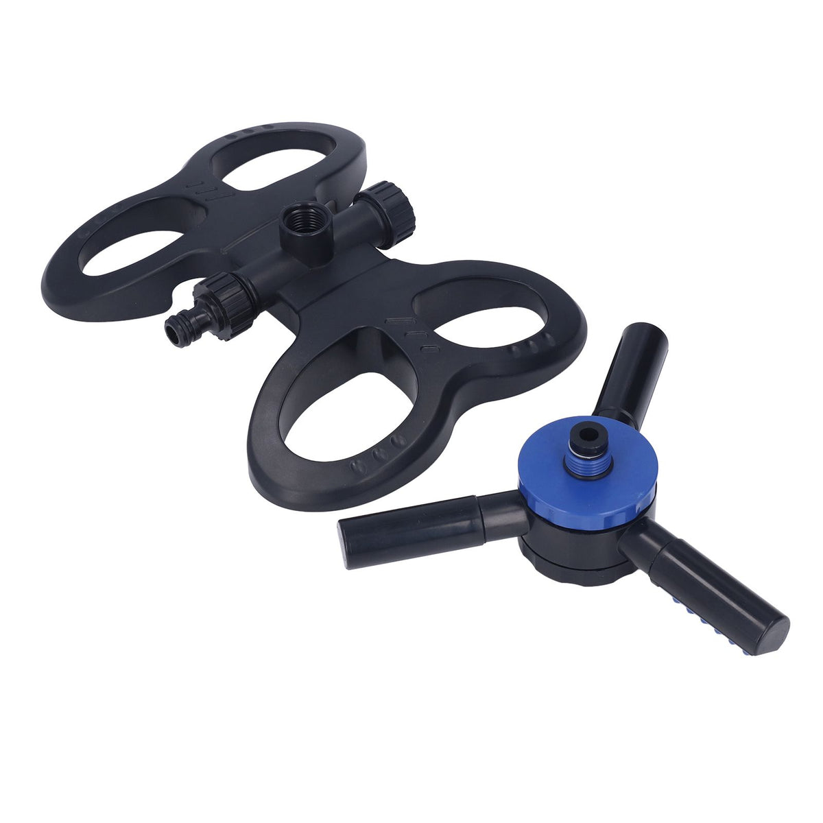 Lawn Sprinkler 360° Automatic Rotation Trifurcate Type with Quick Coupling for Garden Watering Irrigation System
