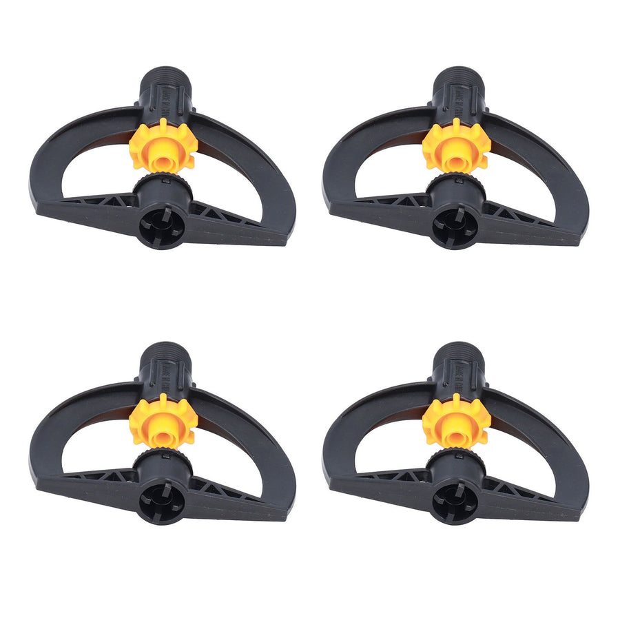 6pcs Irrigation Sprinkler Nozzle G3/4 Male Thread Plastic Black for Agricultural Base Greenhouse