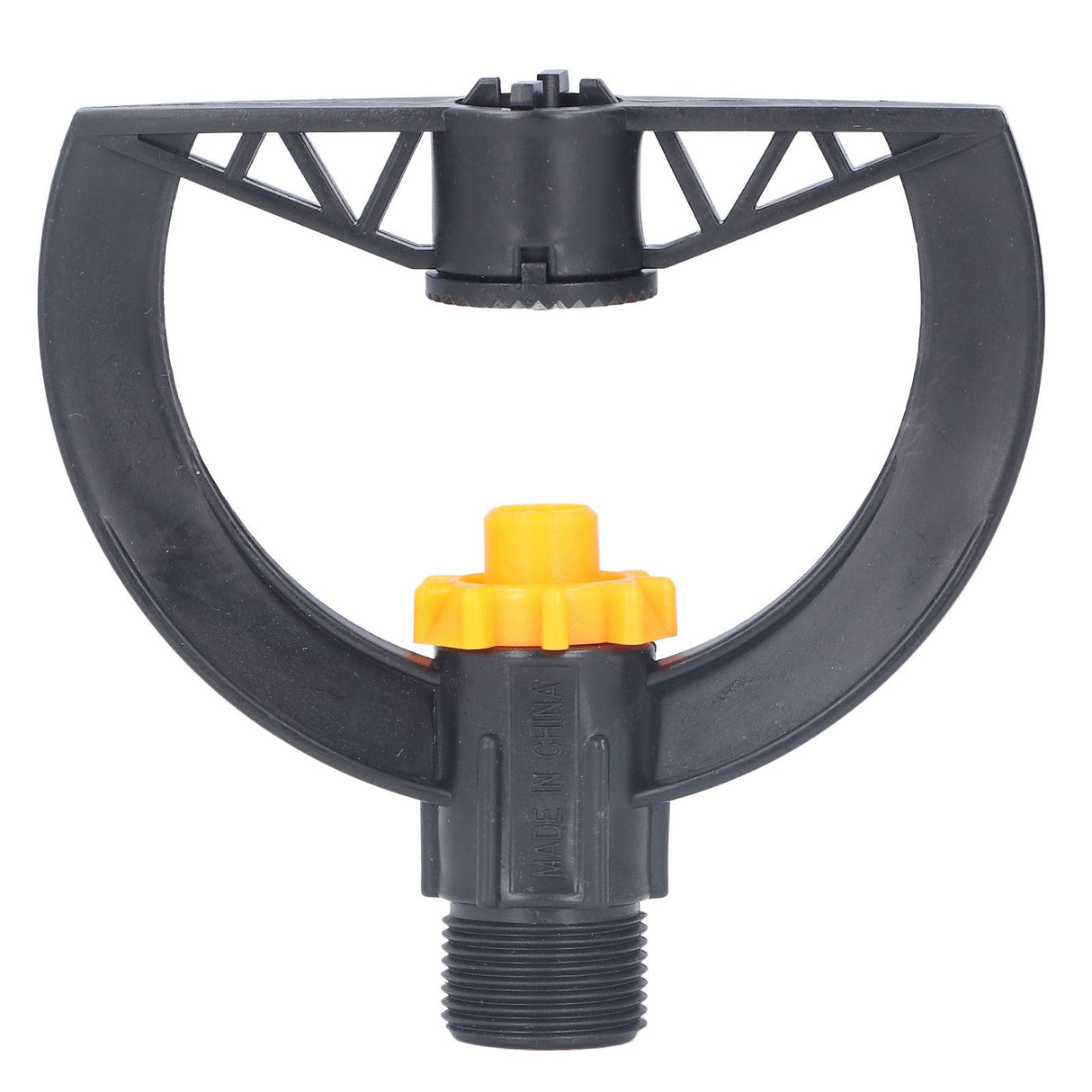 6pcs Irrigation Sprinkler Nozzle G3/4 Male Thread Plastic Black for Agricultural Base Greenhouse