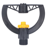 6pcs Irrigation Sprinkler Nozzle G3/4 Male Thread Plastic Black for Agricultural Base Greenhouse